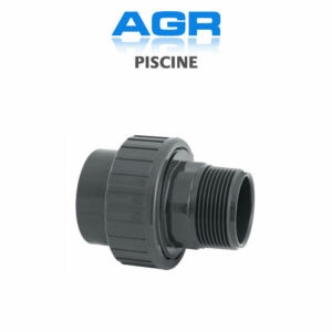 Raccord union PVC mâle diamètre 50 (1 Unité)