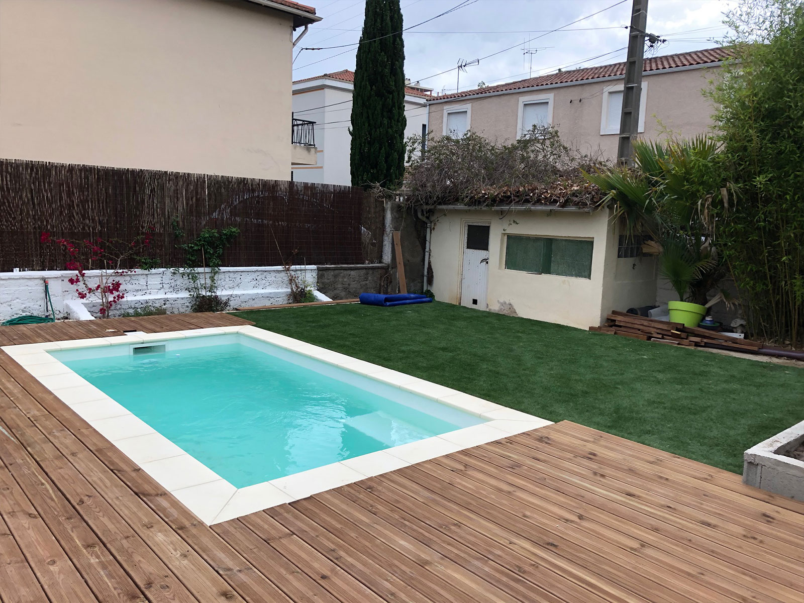 Vente de Mini Piscine pour jardin de ville