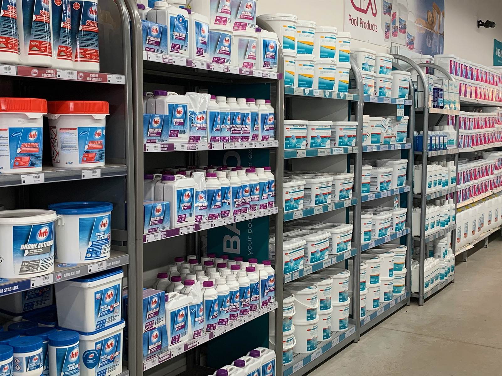 Boutique achat produits piscine et spa
